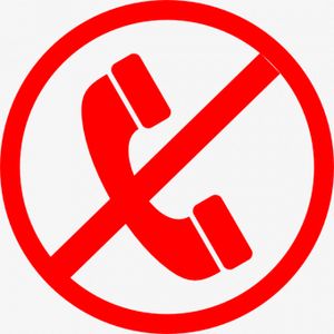 The smartphone does not accept incoming calls